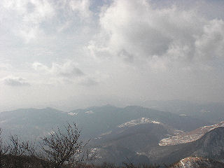 大分の山、鶴見岳